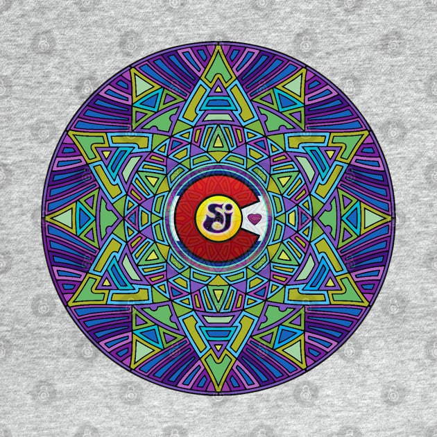 String Cheese Incident Sacred Mandala Colorado Love SCI by Shayna